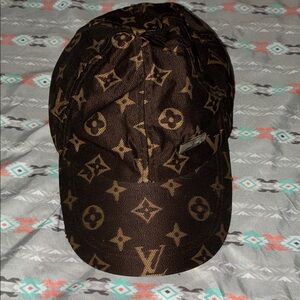 Louis Vuitton Dark Brown Monogram Cap
